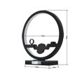 thumbnail image 3 of Sidaley Estación de carga inalámbrica 3 en 1 de 10 W, carga rápida con anillo de luz para XR XS Max 11 para 2 3 4 Teléfono y Comunicación No.2 EU Plug, 3 of 6