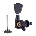 thumbnail image 2 of Guitarras Acústicas Cerradas 6 Piezas Tuning Cvijas Afinadoras Negro 3R3L Yuyangstore Clavijas de afinación de guitarra, 2 of 7