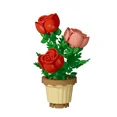 thumbnail image 5 of Assembly Toy Block Rose Flower Succulent Pot Plant Compatible with Lego Eternal Sunflower Gift for Girls, 5 of 5