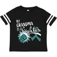 thumbnail image 3 of Inktastic Ovarian Cancer Awareness My Grandma is a Fighter Boys or Girls Toddler T-Shirt, 3 of 5
