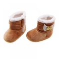 thumbnail image 3 of Alvage Infant Baby Boys Girls Boots Premium Soft Sole Anti-Slip Warm Winter Snow Boots Newborn Crib Shoes, 3 of 9
