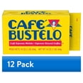 thumbnail image 3 of (12 pack) Cafe Bustelo Ground Coffee, Dark Roast, 16 oz Brick, 3 of 10