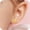 K, variant on Gold Initial Studs Earrings for Women-14K Gold Plated Dainty Letter Earrings Heart Initial Earrings Cute Trendy Jewelry for Women Jewelry Valentines Gifts[d1758]