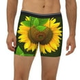 thumbnail image 6 of Sigee Sunflower3 for Men's Boxer Briefs,Moisture Wicking and Breathable Medium, 6 of 9