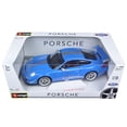 thumbnail image 3 of Porsche 911 GT3 RS 4.0 Blue 1/18 Diecast Model Car by Bburago, 3 of 3