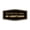 Black Gold, variant on Signs ByLITA Fancy Restricted Area No Admittance Sign (Black /Gold) - Small