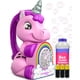 thumbnail image 1 of Move2Play Soplador de Burbujas de Unicornio / Máquina de Burbujas / Juguete de Burbujas para Niños Pequeños, Niños y Niñas / Interior y Exterior / Fiesta de Cumpleaños / Diversión de Verano / Regalo p, 1 of 5