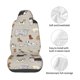 thumbnail image 4 of Fotbe Dog Animal Funda para Asiento de Auto con Estampado – Impermeable y Antisudor – Ajuste Universal, Lavable a Máquina, Antideslizante (1 Pieza), 4 of 5
