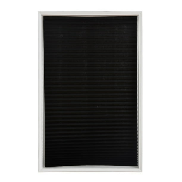 23.62"*59.06" Pleated Blind, SelfAdhesive Pleated Blinds Half Blackout