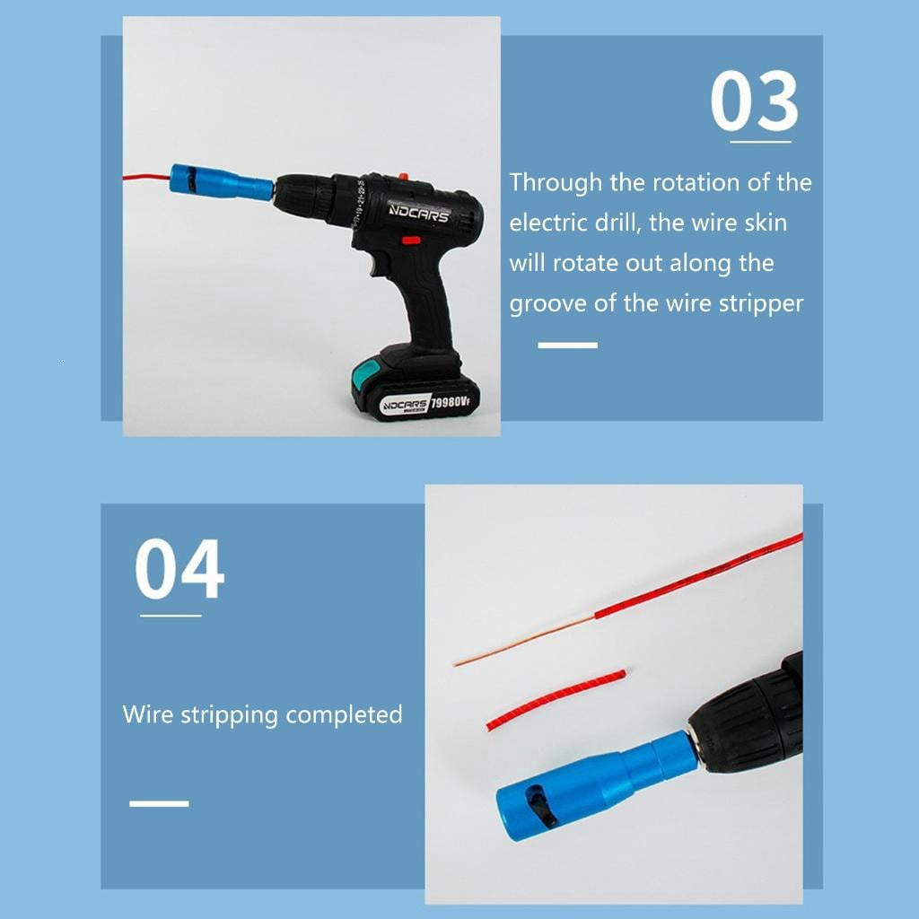 CEORPER Wire Stripper Multifunctional Electrician Wire Stripper Cutter Crimping Tool