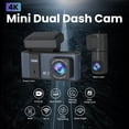thumbnail image 2 of Cámara frontal y trasera Dashcam TVFEA C5S 4K, WiFi, tarjeta de 64 GB, 2 of 8
