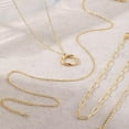 thumbnail image 6 of Gold Necklace for Women 14K Gold Chain Necklaces Dainty Layered Necklaces Simple Stackable Pendant Necklaces Herringbone Cuban Paperclip Chain Gold Choker Necklaces Gold Jewelry for Women, 6 of 7
