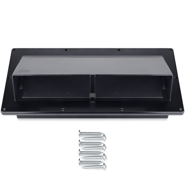 Camp'N RV Exhaust Vent Cover RV Range Hood Vent/RV Range Hood Cover (Black)