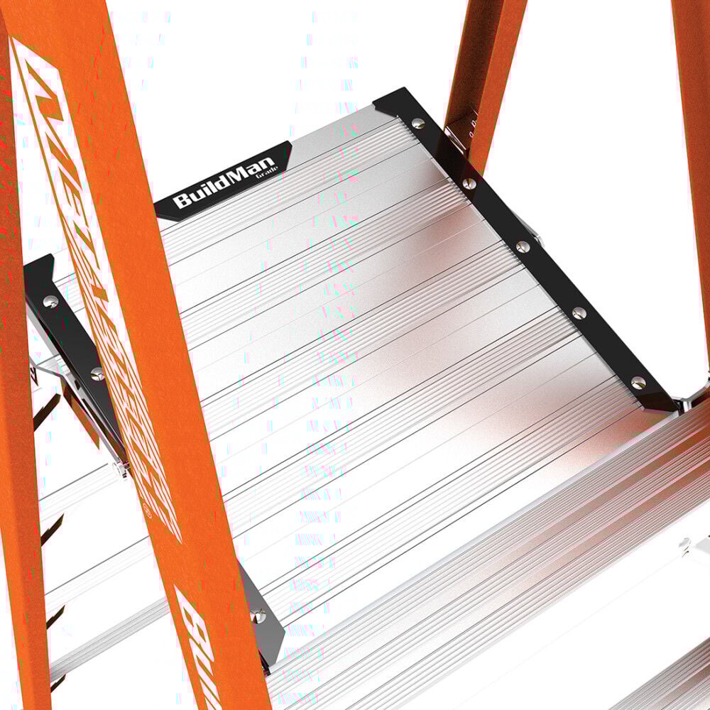 thumbnail image 4 of Metaltech 4 Foot Safe Space Fiberglass Step Ladder, 4 of 7