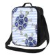 thumbnail image 1 of Disketp Turtle with Blue Stones Bolsa Térmica Estampada para Almuerzo, Lonchera para Hombres y Mujeres Adultos, 1 of 7