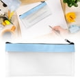 thumbnail image 2 of Clear Pencil Pouch, Ongmies Resistant Pencil Bags with Smooth Zipper, Multipurpose Clear Pouch for Stationery, Office, Travel Supplies, 2 of 9