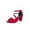 Red, variant on Comfortable Sandals Women Platform Lace-up Heeled Sandals Fashion Elegant Open toe Heeled Sandals Perfect for Party and Date Night