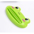 thumbnail image 1 of Exprimidor de pasta de dientes verde de 15 piezas, exprimidor de pasta de dientes de dibujos animados con lindos animales de dibujos animados, herramientas creativas, accesorios de baño, 1 of 4