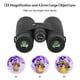 thumbnail image 4 of 12X42 High Definition Binoculars Telescope Life Water-resistant with Carry Bag Phone Clip Cleaning Cloth for Concert Sports Events Bird Watching Wildl, 4 of 5