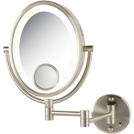 Wall Mounted Magnifying Mirror 15x jerdon hl9515n 8-inch two-sided swivel oval halo lighted wall Wall Mounted Magnifying Mirror 15x jerdon hl9515n 8-inch two-sided swivel oval halo lighted wall