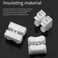 thumbnail image 4 of Youkk 100pcs Spring Quick Wire Connector Terminal Plug-in LED Strip Light Replace Tape Lightweight Lock Wires Terminals, 4 of 6
