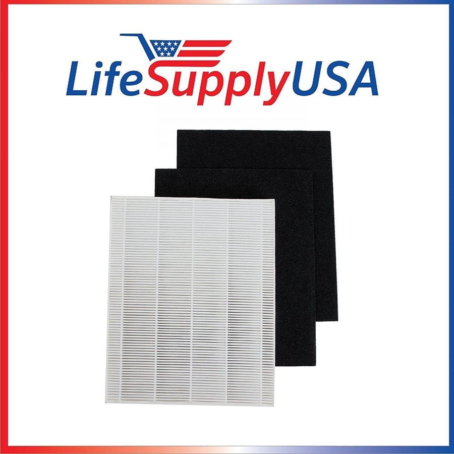 1 HEPA and 2 Carbon Replacement Filter Pack for Coway AP1512HH 1512
