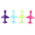 thumbnail image 2 of Fashion Baby Training Spoon Airplane Shape Long Handle Children Spoon Tableware, 2 of 6