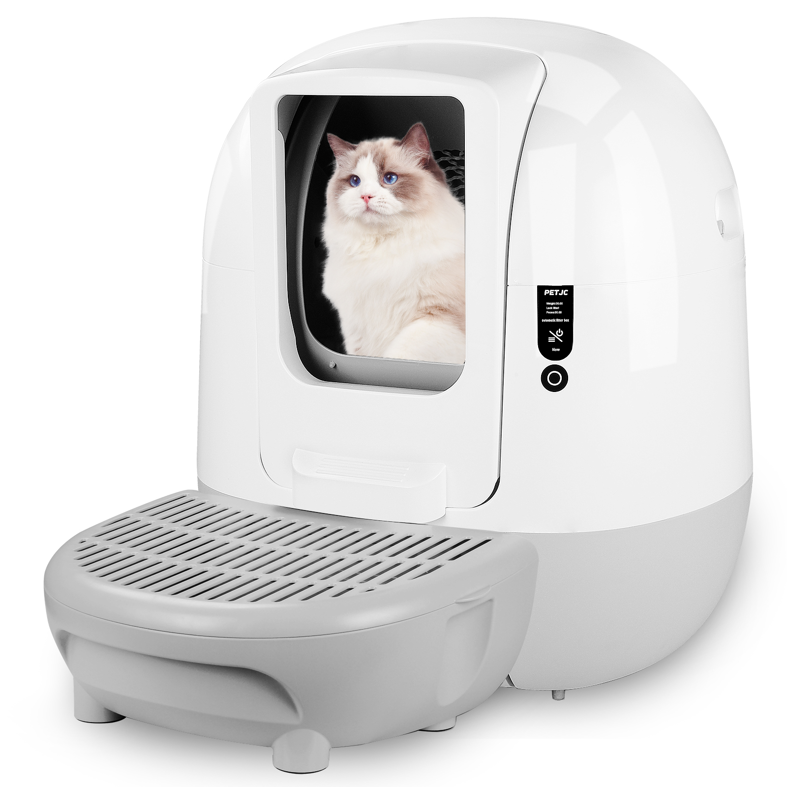 TAKOYI SelfCleaning Cat Litter Box, Automatic Cat Litter Box APP Control Smart Litter Box for