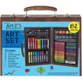 thumbnail image 2 of Conjunto de Colores para Arte Art 101 USA AUA438599076 Crayones Acuarelas Marcadores 82Piezas en Estuche de Madera Café Art 101 USA AUA438599076, 2 of 2