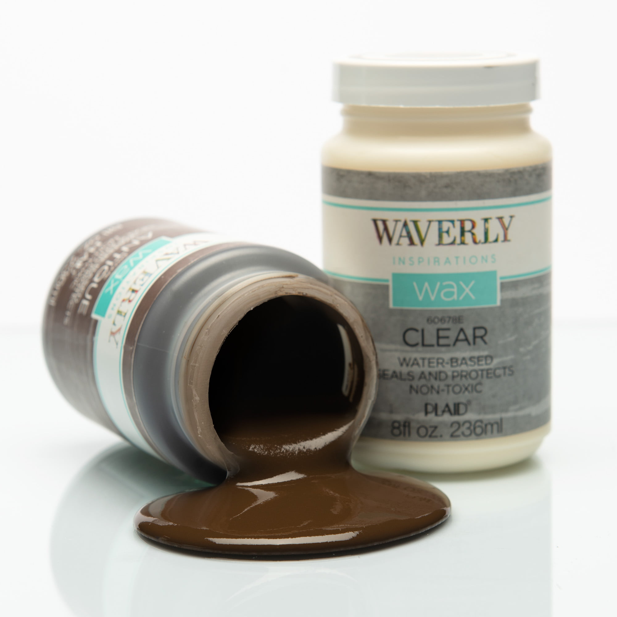 Waverly Inspirations Clear Wax Paint Kit, Set of 3, 8 fl oz Each