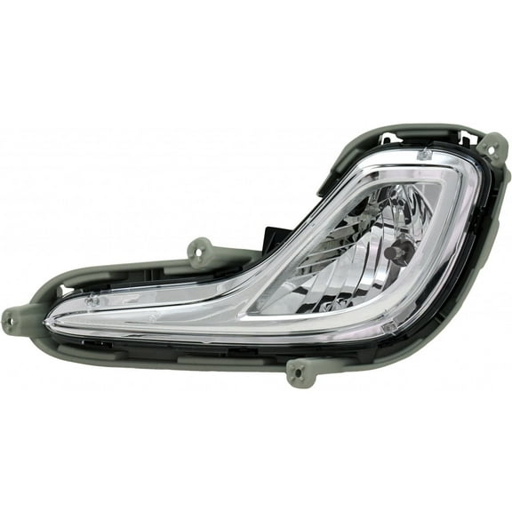 For Hyundai Accent Fog Light 2012-2017 Driver Side CAPA Certified For HY2592139 | 92201-1R000
