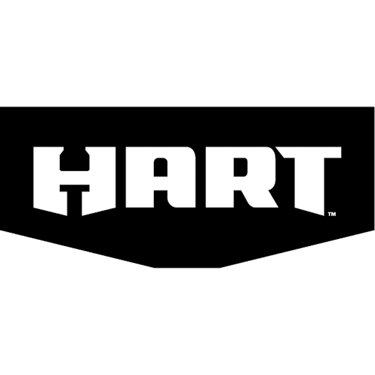 HART Folding Work Table with Fixed Legs Resin Workbench Black
