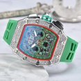 thumbnail image 4 of Reloj Hombre Rm Top Luxury Business Brand 6-pin Multifunctional Quartz Movement Alloy Quartz Watch Barrel Shaped, 4 of 5