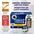 thumbnail image 4 of Maxwell House Morning Blend Coffee 100% Compostable Pods, 12 Pods, 4 of 7