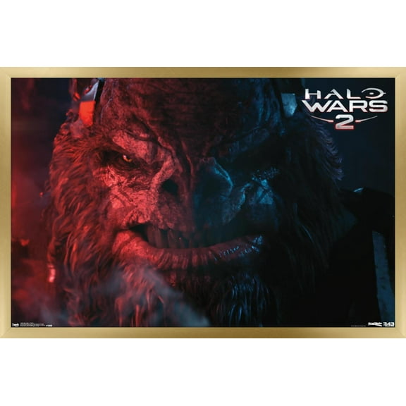 Halo: Halo Wars 2 - Villain Wall Poster, 22.375" x 34", Framed