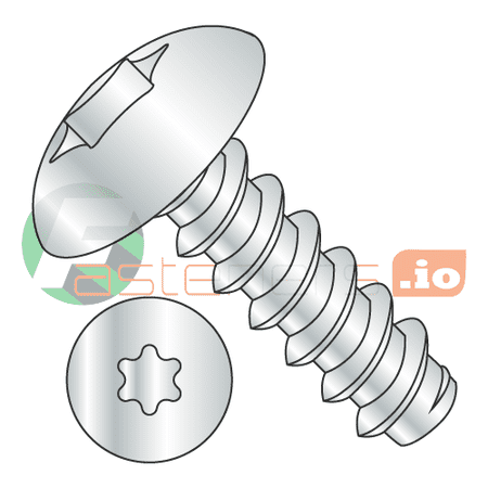 

#8 x 3/8 Type B Self-Tapping Screws / Six-Lobe (Torx) / Truss Head / Steel / Zinc (Quantity: 10 000 pcs)