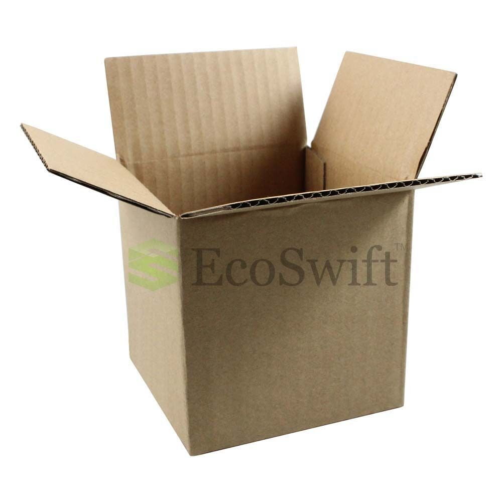 100 6x6x6 CARDBOARD PACKING MAILING MOVING SHIPPING BOXES CORRUGATED BOX 