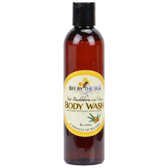 Bee By The Sea Buckthorn y Honey Jabón corporal con aroma natural para todo tipo de piel, 8 onzas