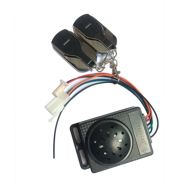 Sistema de seguridad de alarma para scooter eléctrico con control remoto alarma antirrobo para ciclomotor