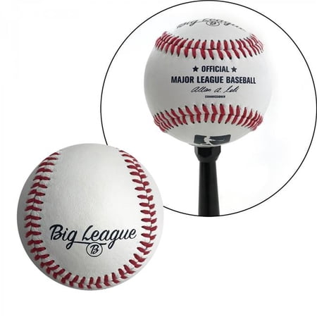 American Shifter Official Big League Baseball Transmission Gear Shift Knob with 0.31 in.-24 Insert