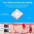 thumbnail image 4 of LED Red Light Therapy Device, Near Infrared Light Therapy Device for Horse Leg Muscle Pull Wound, Portable Wireless LED Light Therapy for Horse Leg Pain Recovery (2Pcs), 4 of 4