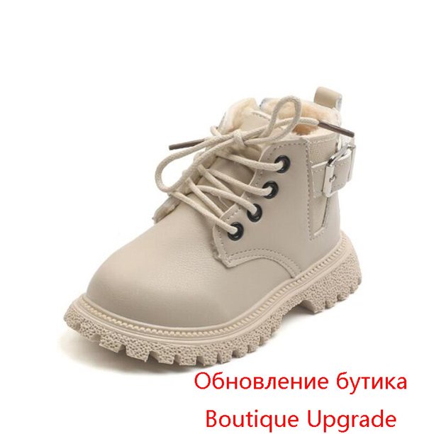 Botas Chelsea de cuero para niños Botines impermeables para niños Zapato informal de moda para niños pequeños Tan Jianjun unisex