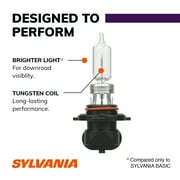 Sylvania 9005 XtraVision Halogen Headlight Bulb, 2 Pack, Compatible with Multiple Cars