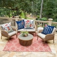 thumbnail image 5 of 4th of July Patriotic Pillow Cover 16x16 Inch,Set of 4 Garden Flowers Spring Cushion Cases for Couch Sofa Bed Home Decor, 5 of 6