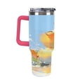 thumbnail image 4 of Psyduck 40 Oz Large Capacity Car Cup With Lid And Straw Stainless Steel Tumblers Cup With Handle For Women And Men, 4 of 8