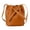 Brown, variant on Vegan Leather Bucket Bags and Drawstring Crossbody Purse for Women Tote and Handbags