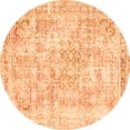 thumbnail image 1 of Ahgly Company Indoor Round Persian Orange Traditional Area Rugs, 7' Round, 1 of 1