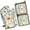 Pioneer Flower-3, variant on Pioneer Flower Kitchen Oven Mitt and Pot Holder Sets 2 Pcs for Baking, Cooking and Grilling, Heat Resistant Up To 392 °F