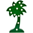 thumbnail image 3 of Northlight LED Lighted Palm Tree Marquee Wall Art - 10" - Green, 3 of 8