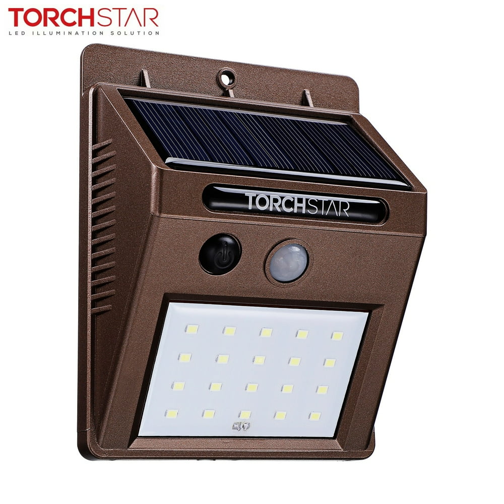 TORCHSTAR 20 LED 320lm Outdoor LED Solar Motion Sensor Lights for